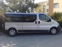 Car films Renault trafic(2002 - 2008 long window side mobile 1 door back)