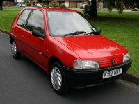 Car films Peugeot 106(1991 - 1996 3 door)