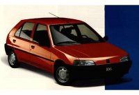 Pellicole auto Peugeot 106(1992 - 1996 5 porte)